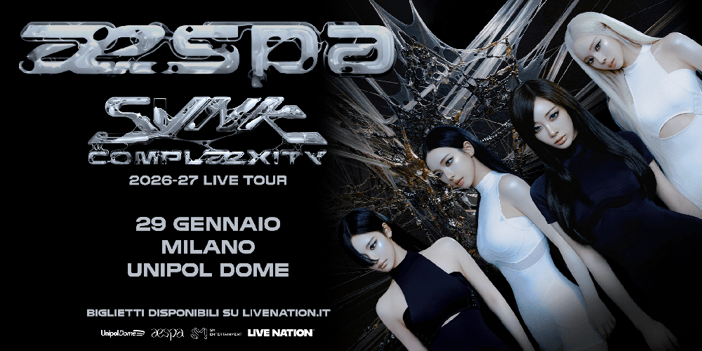 Aespa LIve SantaGiulia Dome Milano