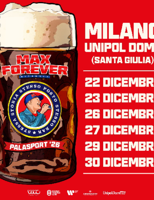 Max Pezzali Live Santa Giulia Dome Milano