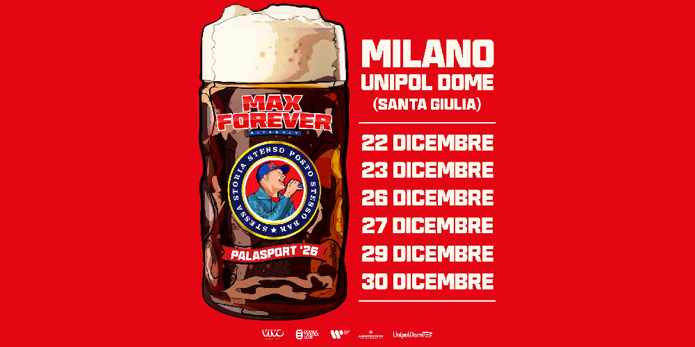 Max Pezzali Live Santa Giulia Dome Milano