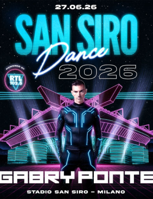 Gabry Ponte Live Stadio Milano 2026