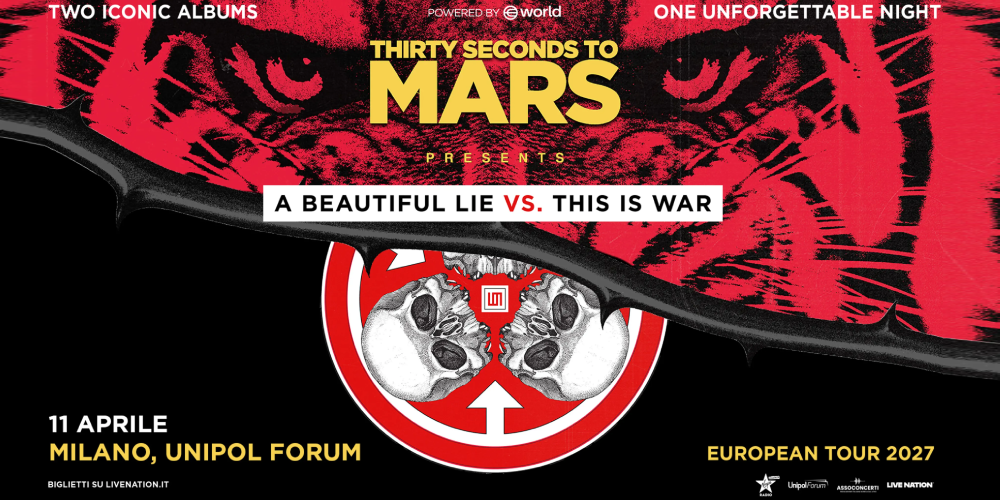 Thirty Seconds To Mars Live Assago Forum Milano