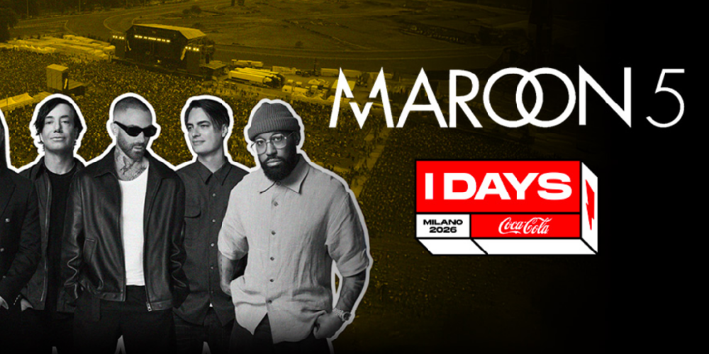Maroon 5 live Ippodromo Snai Milano 2026