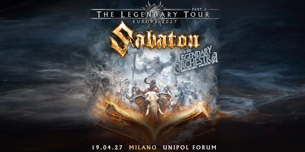 Sabaton Live Assago Forum Milano 27